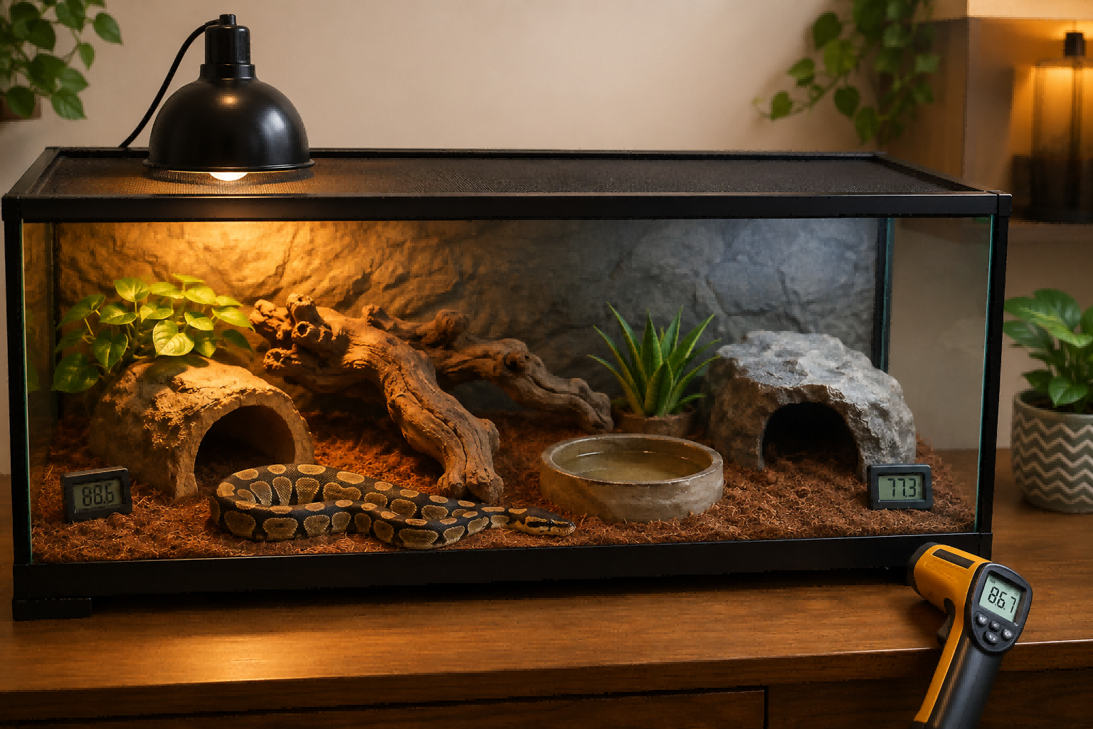 Snake Enclosure Heating Setup Guide for Beginners