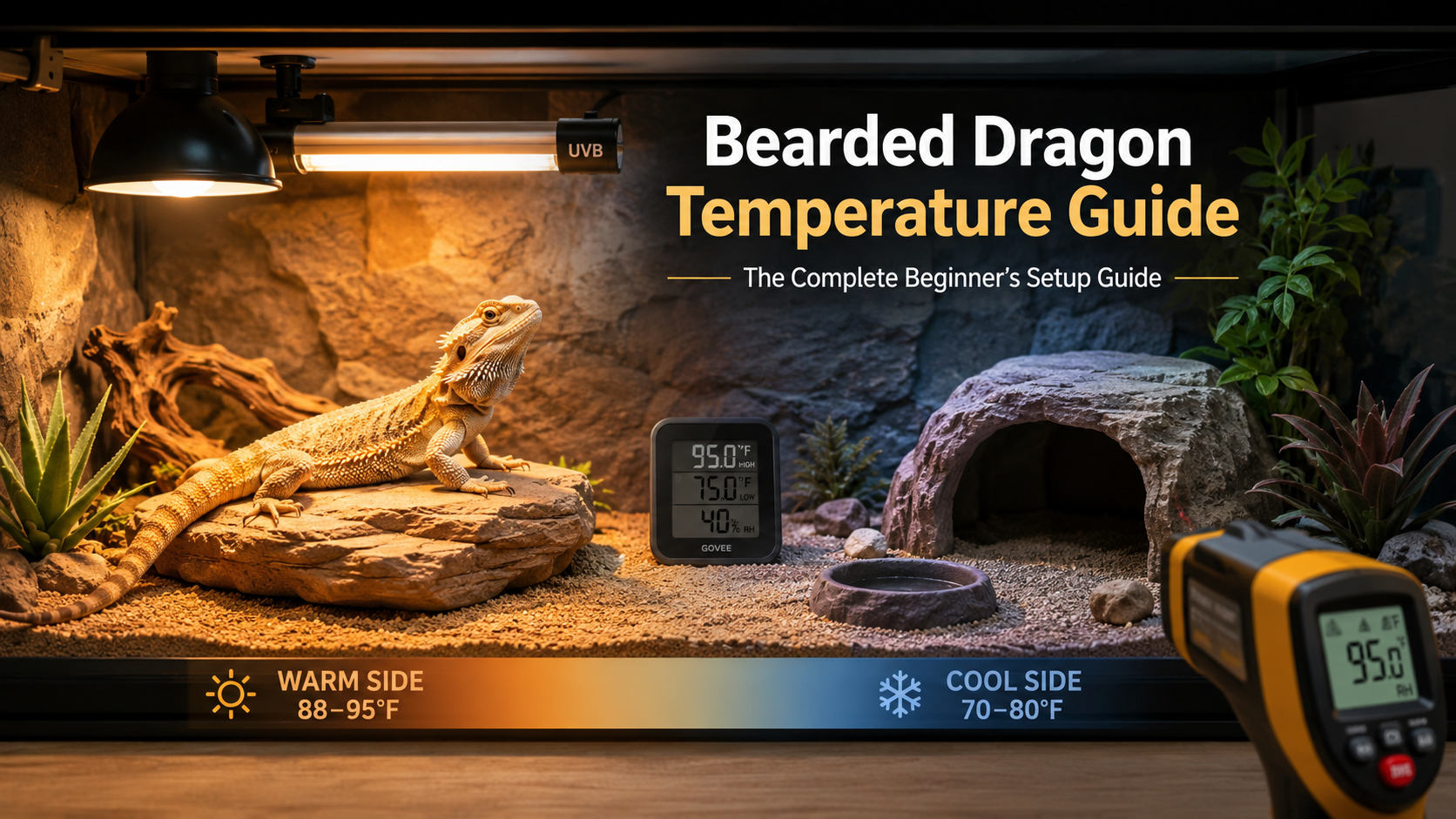What Temperature Does a Bearded Dragon Need?