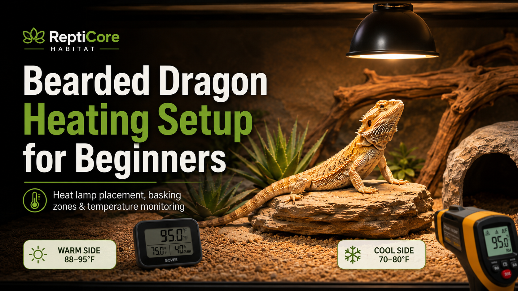Bearded Dragon Heating Setup for Beginners