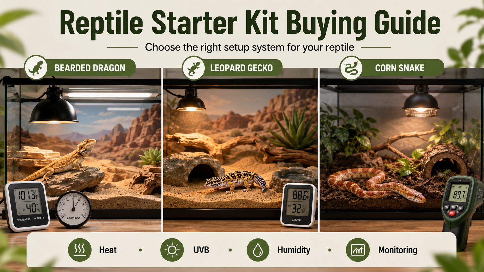 Reptile Starter Kit Buying Guide